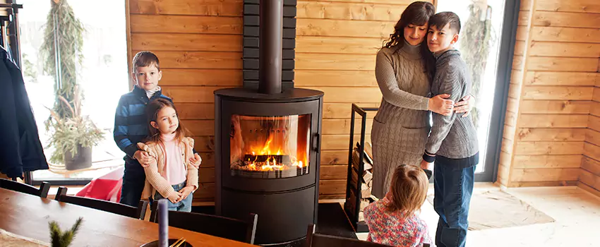 Morso Cast Iron Fireplace Insert Installation in Lackawanna, New York