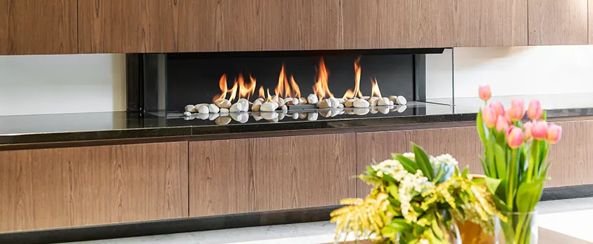 Double-height Fireplace Design Refurbishment in Lackawanna, New York