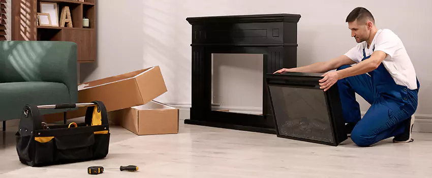 Old Rusted Metal Fireplace Repair And Replacement in Lackawanna, NY