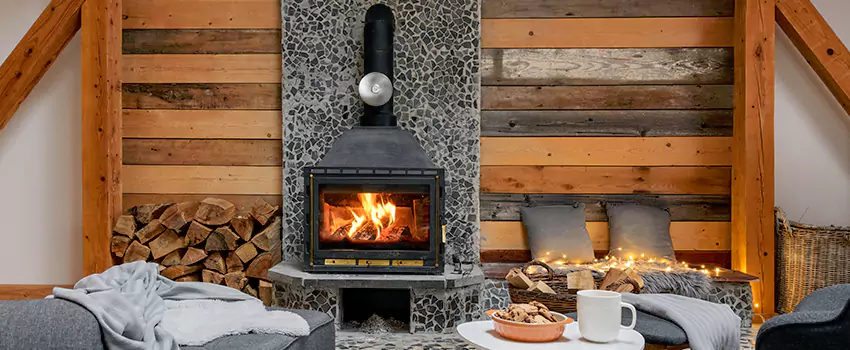 Thelin Hearth Products Direct Vent Gas Stove Fireplace Inspection in Lackawanna, New York